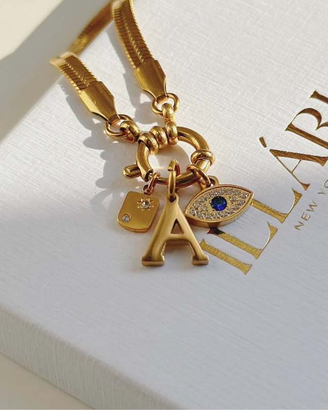 Moon Star Charm