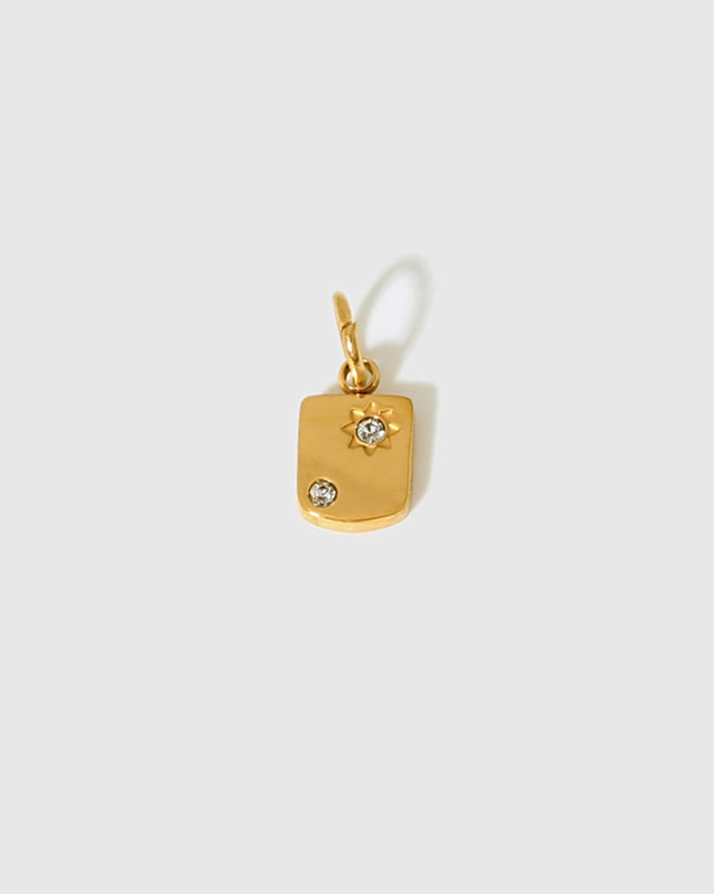 Moon Star Charm