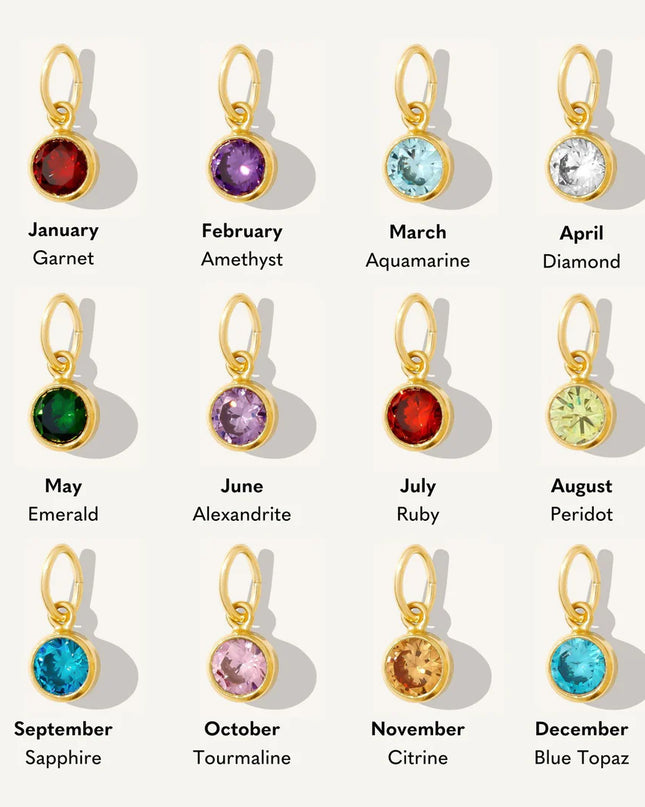 Birthstone Charm