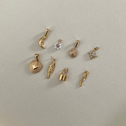 Crescent Moon Charm