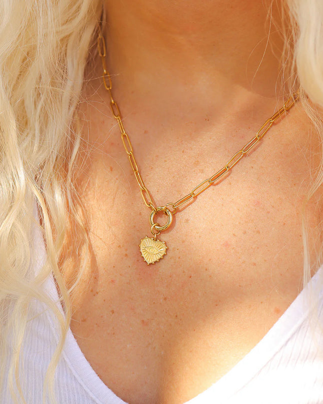Agatha Round Clasp Chain