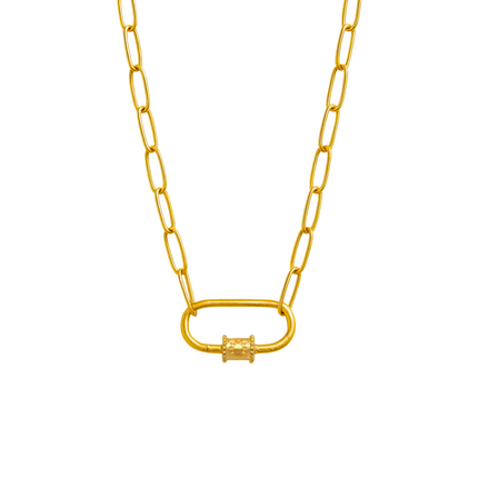 New Beginnings Sun Charm Necklace