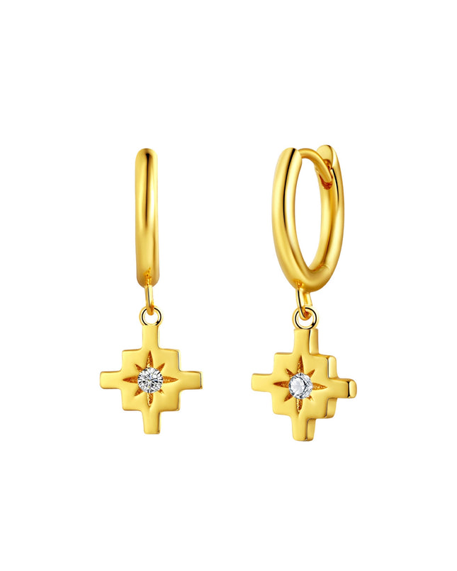 Chakana CZ Earrings