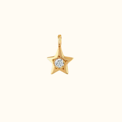 Diamond Star Charm