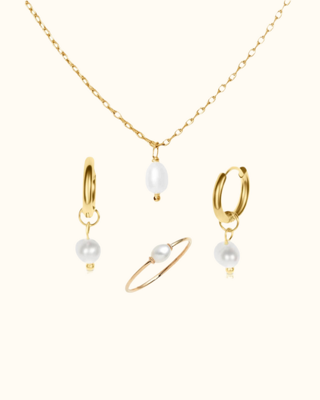 Pearl Jewelry Set