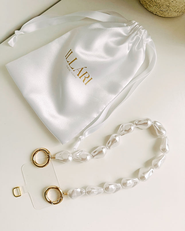 Dragonne de téléphone Ariel Pearl