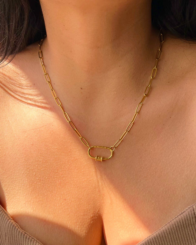 New Beginnings Sun Charm Necklace