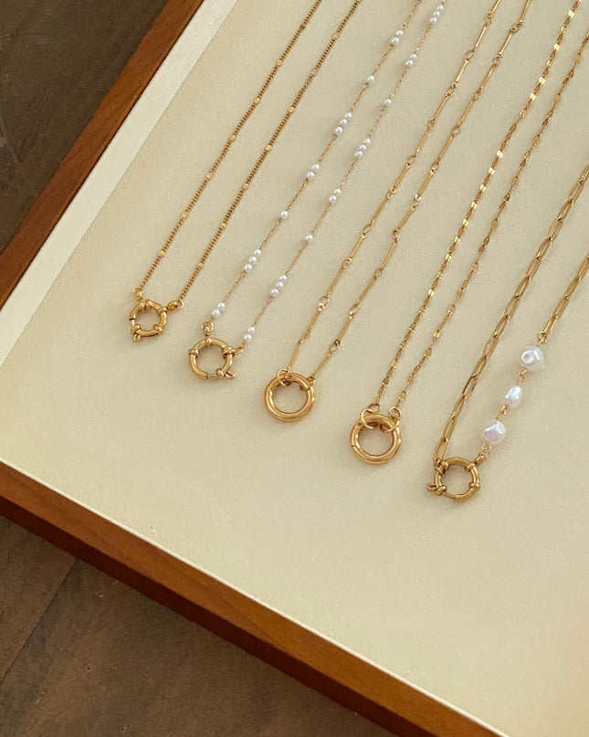 Capri Round Clasp Chain