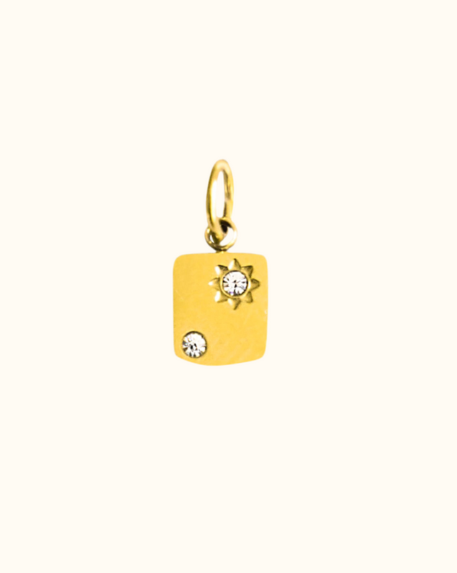 Moon Star Charm