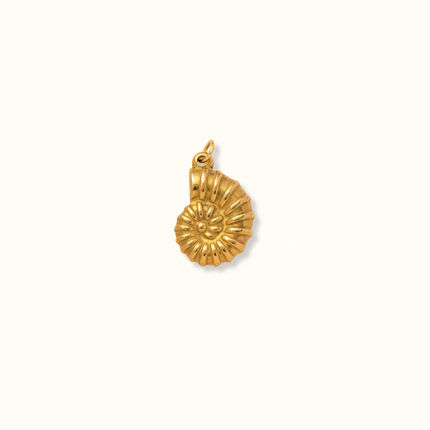 Fossil Shell Charm