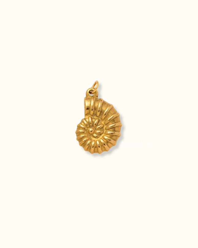 Fossil Shell Charm