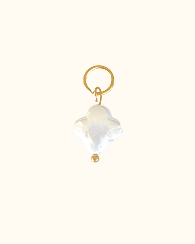 Pearl Clover Charm
