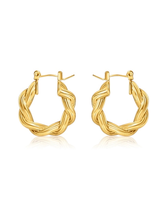 Naomi Twisted Hoops