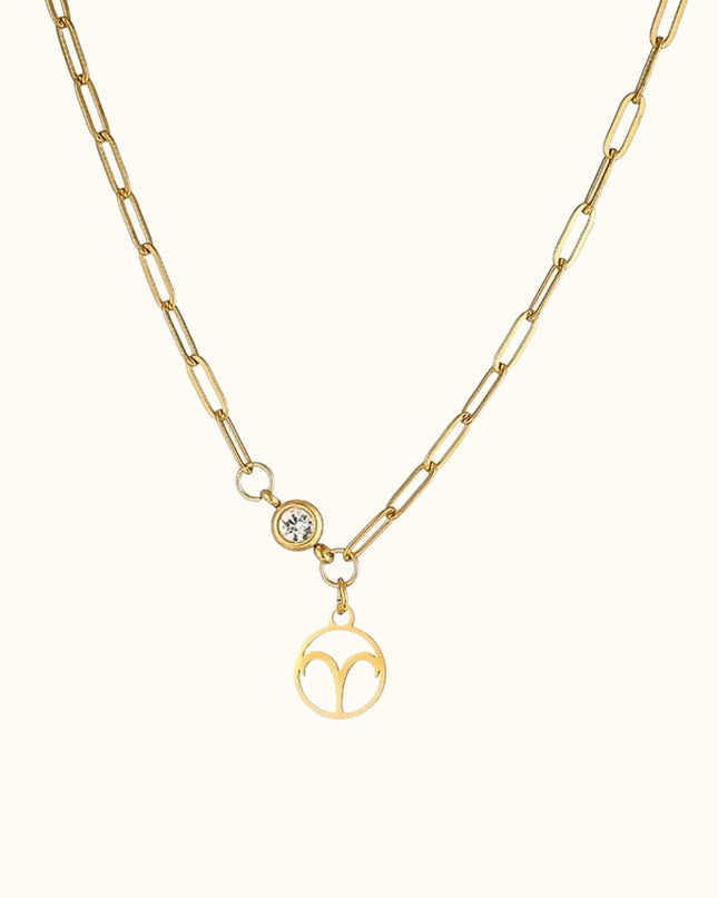Zodiac Birthstone Necklace