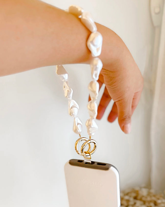 Dragonne de téléphone Ariel Pearl