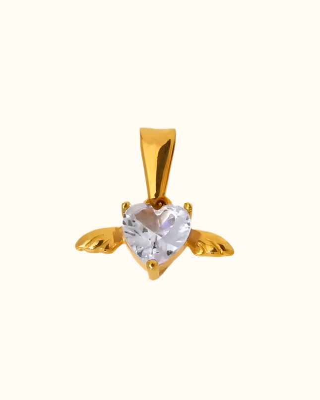 Angel Heart Charm