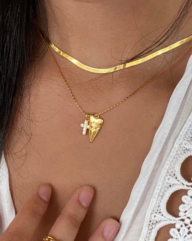 Ora Cross Necklace