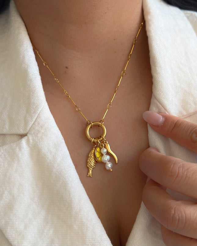 Capri Round Clasp Chain