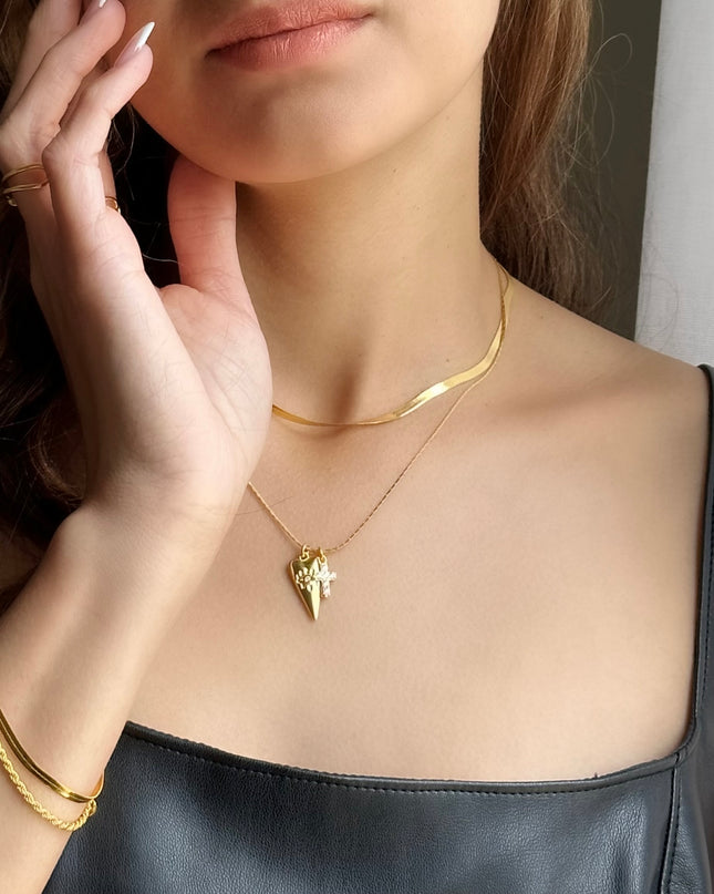 Ora Cross Necklace
