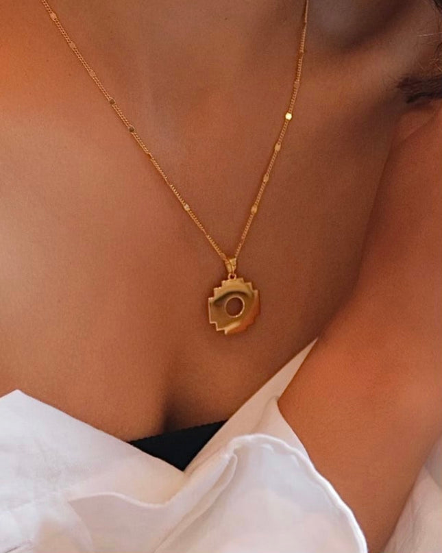 Chakana Pendant Necklace