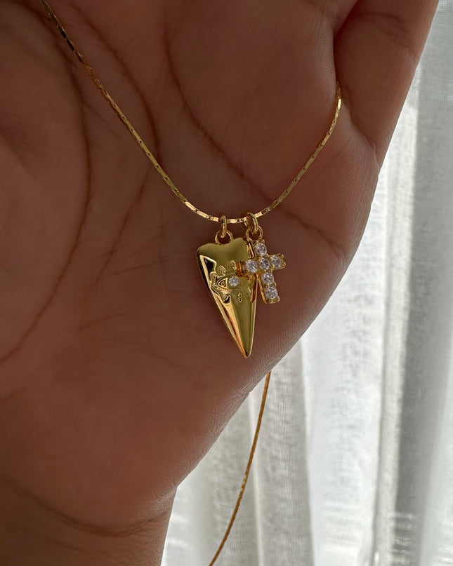 Ora Cross Necklace
