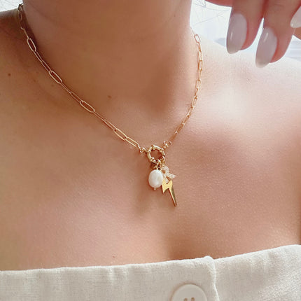 Lightning Bolt Charm