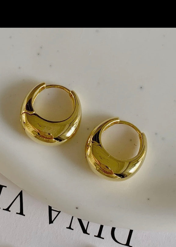 Lara Tear Drop Hoops