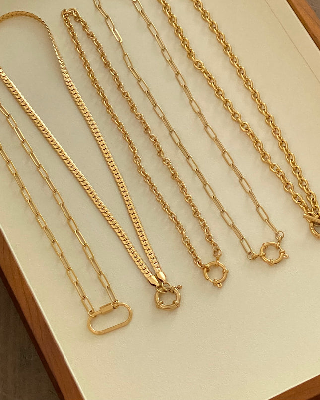 Ramona Toggle Clasp Chain