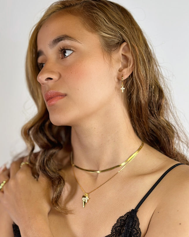 Ora Cross Necklace