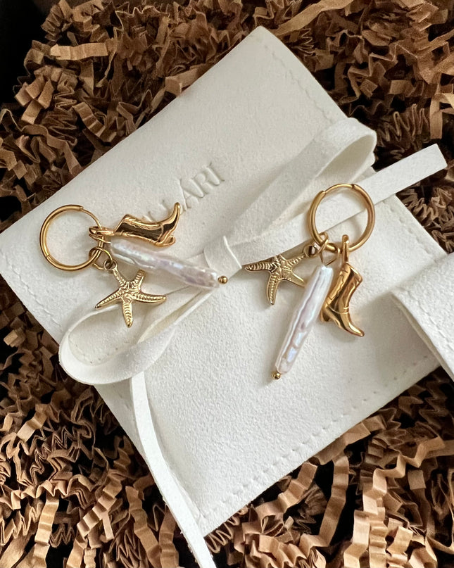 Classic Charm Hoops