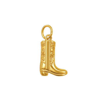 Rustic Cowboy Boot Charm