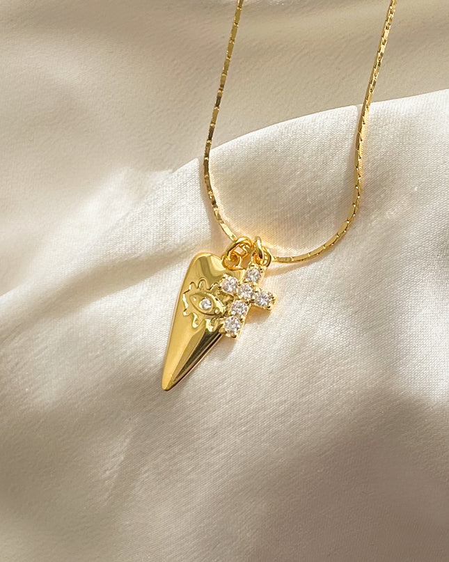 Ora Cross Necklace