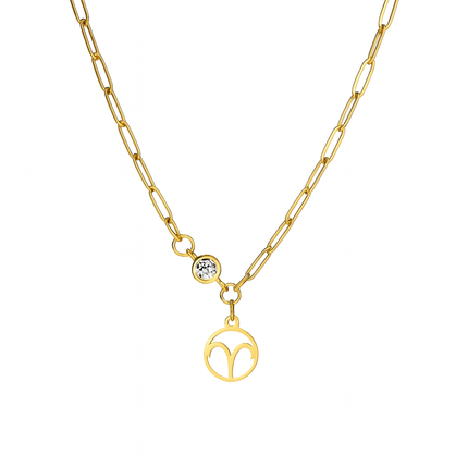 Zodiac Birthstone Necklace