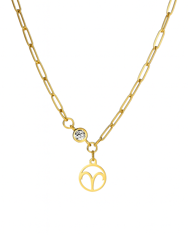 Zodiac Birthstone Necklace