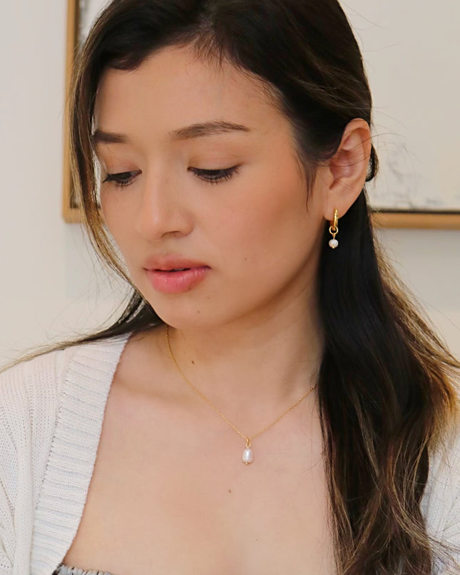 Pearl Drop Earrings
