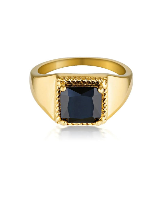 Onyx Signet Ring